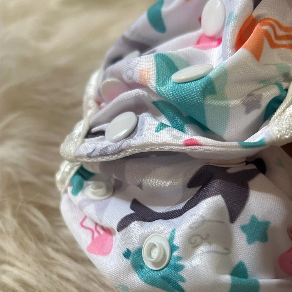 Whale Print Kids Diaper Cover